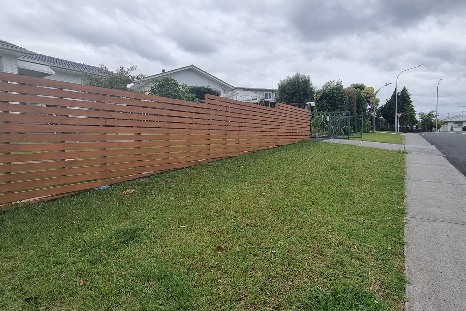 Multiple style fences - Glendene