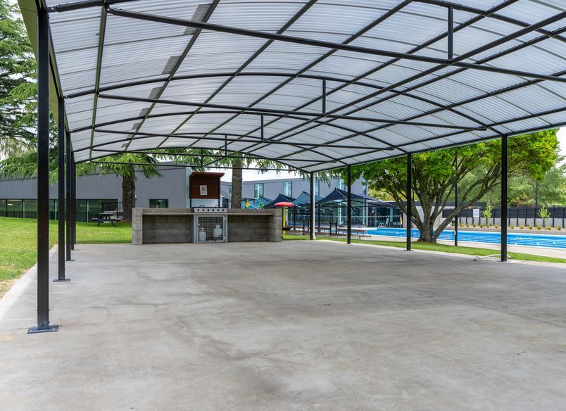 Cambridge Perry Aquatic Centre Archgola Pergola Canopies