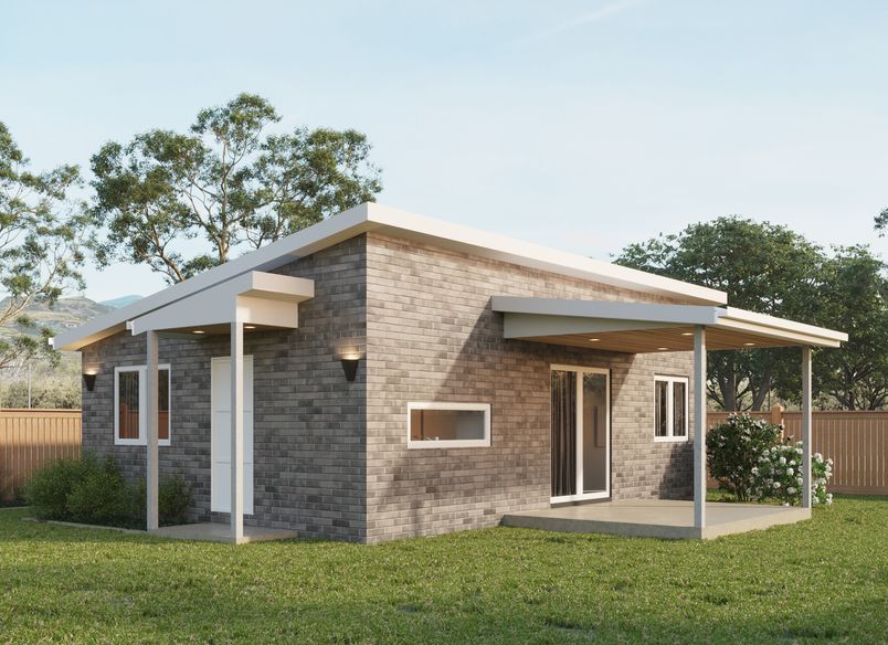 Granny Flat 3D Renders 