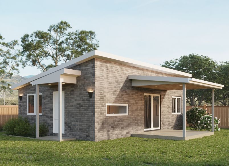 Granny Flat 3D Renders 