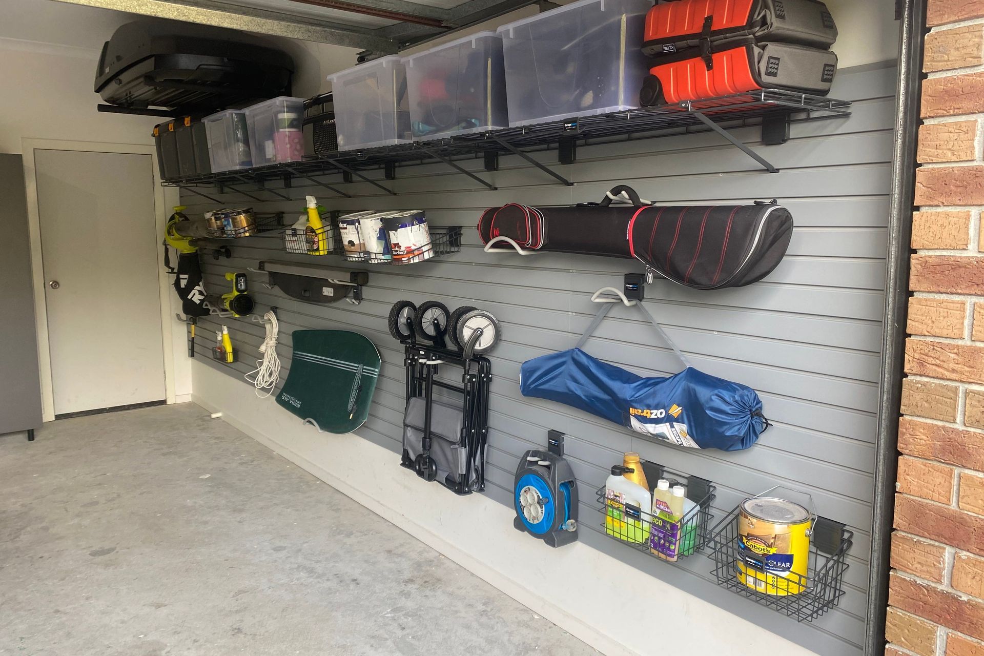 Everything in it's place utilising the SmartWall system