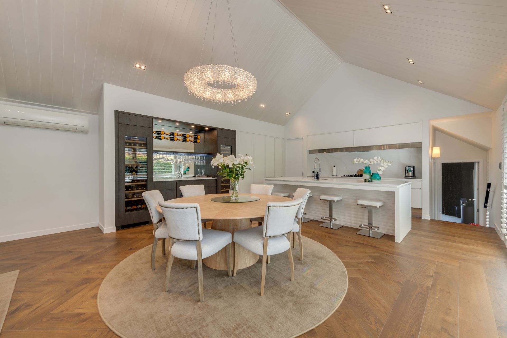 Every surface here was chosen to shine. Lighting, tiling, joinery, no detail too small when you’re building a bar worth celebrating.