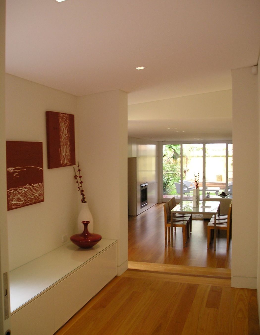 Entry and new addition beyond