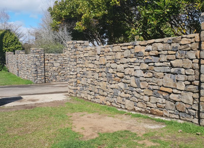 Basalt Entrance Wall