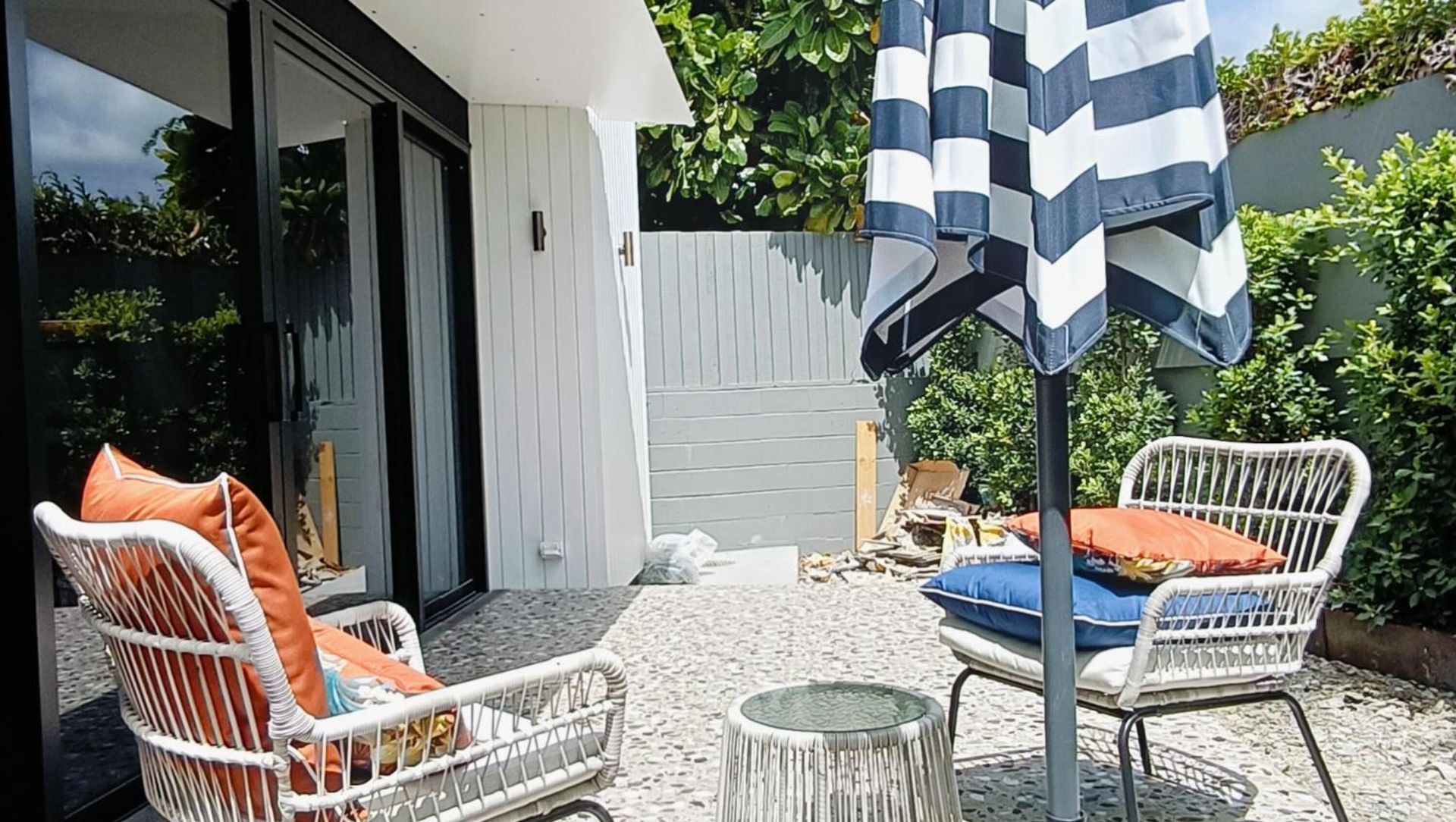 Damn Good Tiling - Patio Tiling terrazzo stone banner