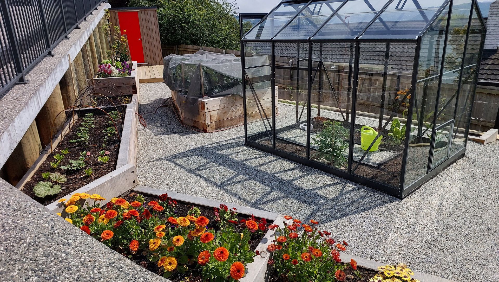 Turning a Difficult Site into a Productive Garden banner