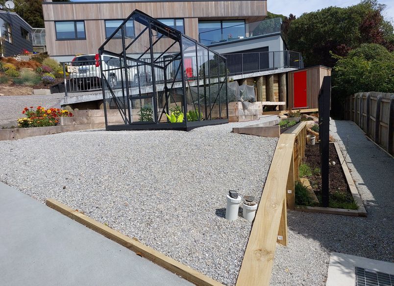 Turning a Difficult Site into a Productive Garden