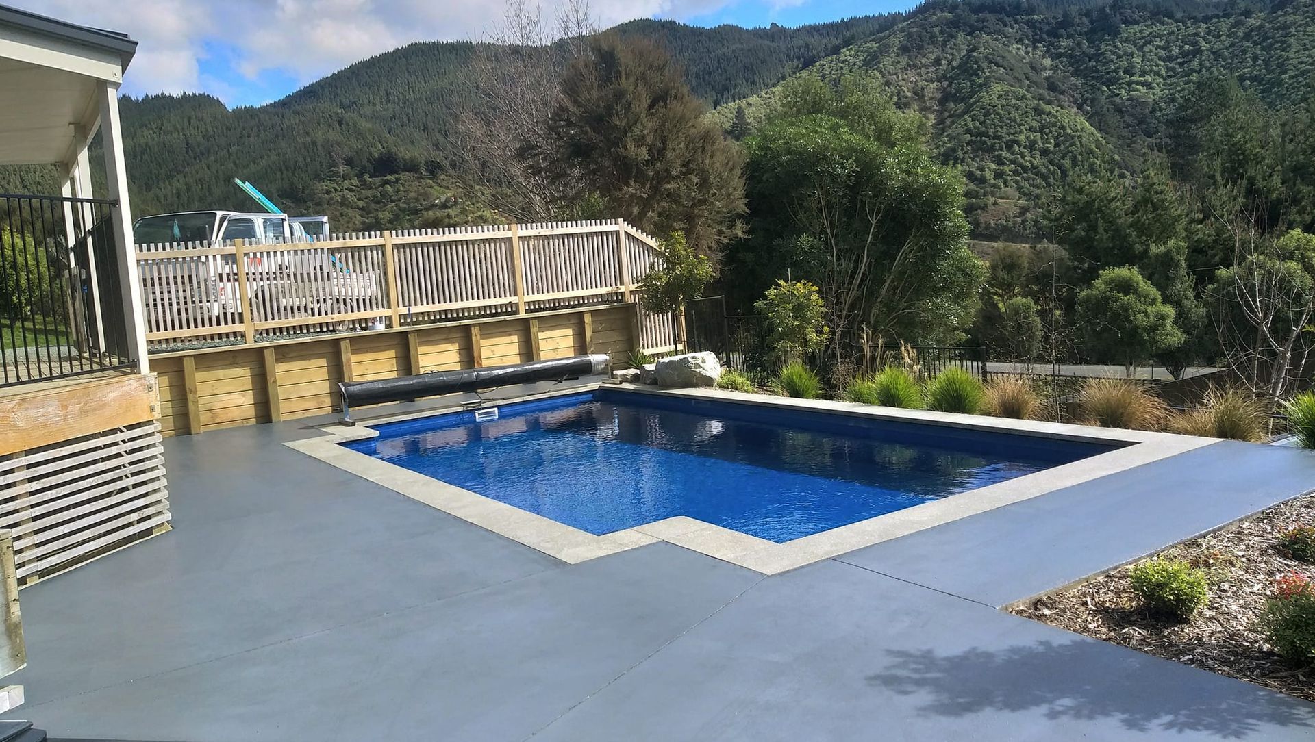 Decorative Concrete banner