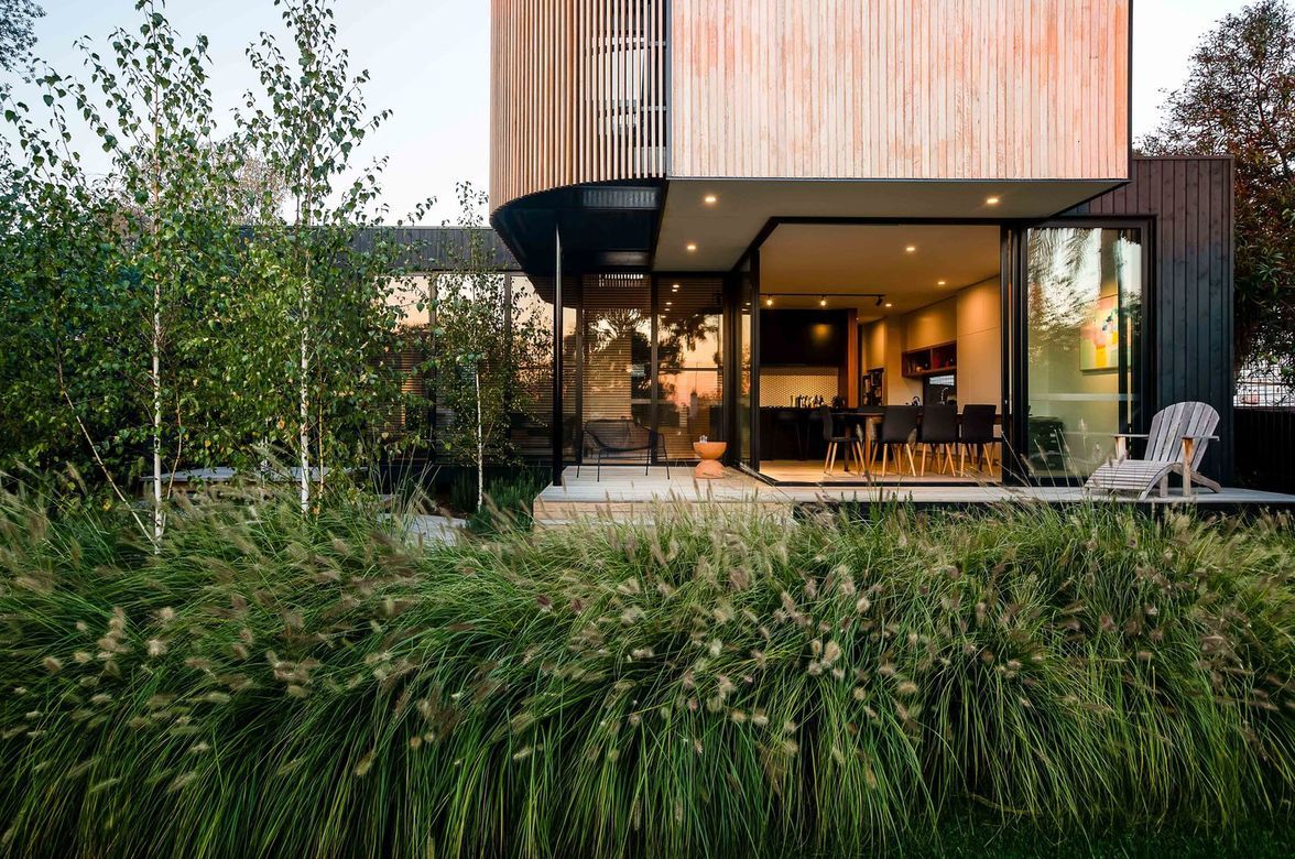 Fountain Grass Garden