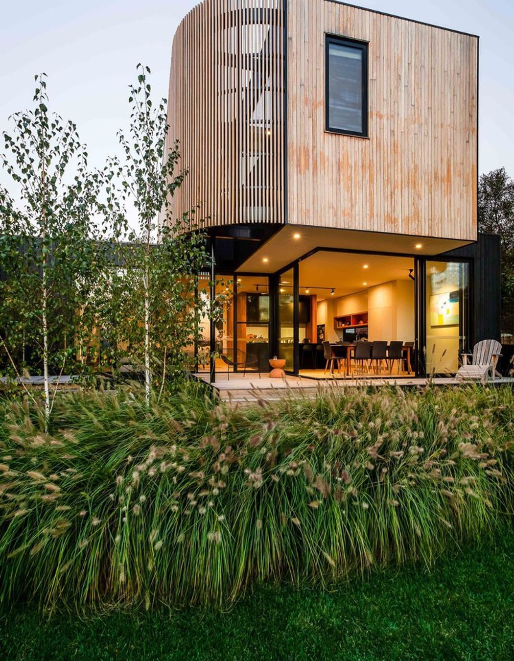 Fountain Grass Garden