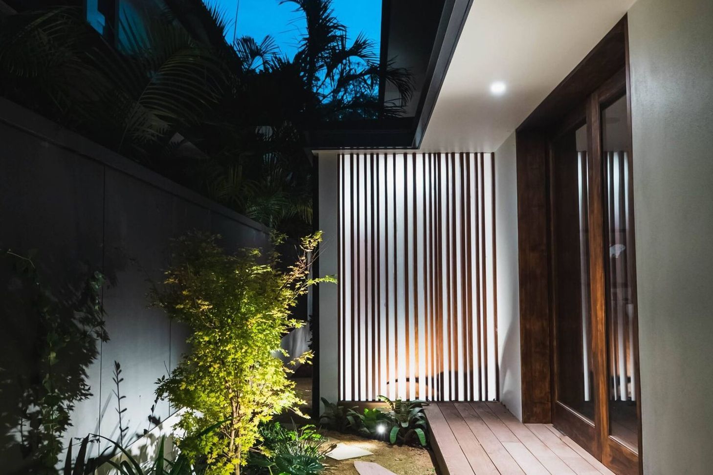 LANDSCAPED ENTRY