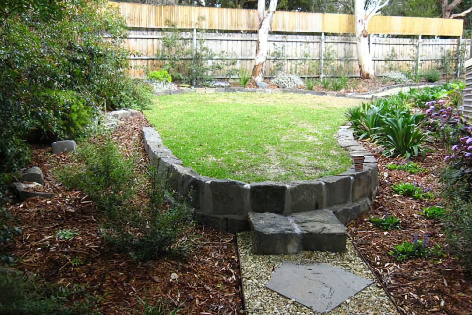 Eltham North bottom of the garden AFTER design