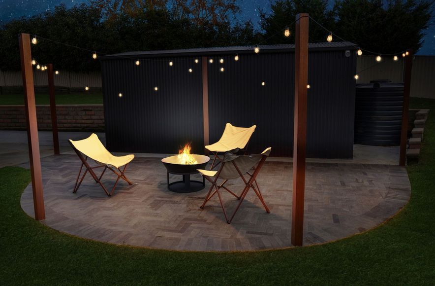Fire Pit and Entertaining Zone