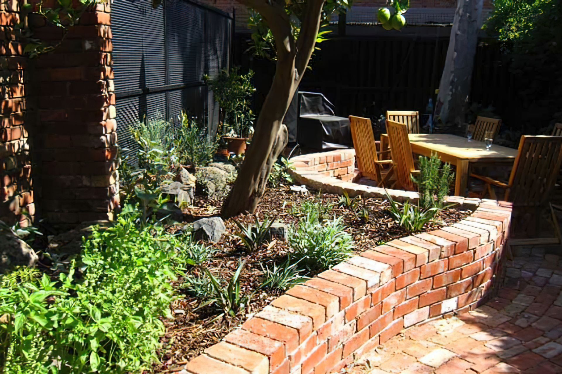 View from house AFTER design