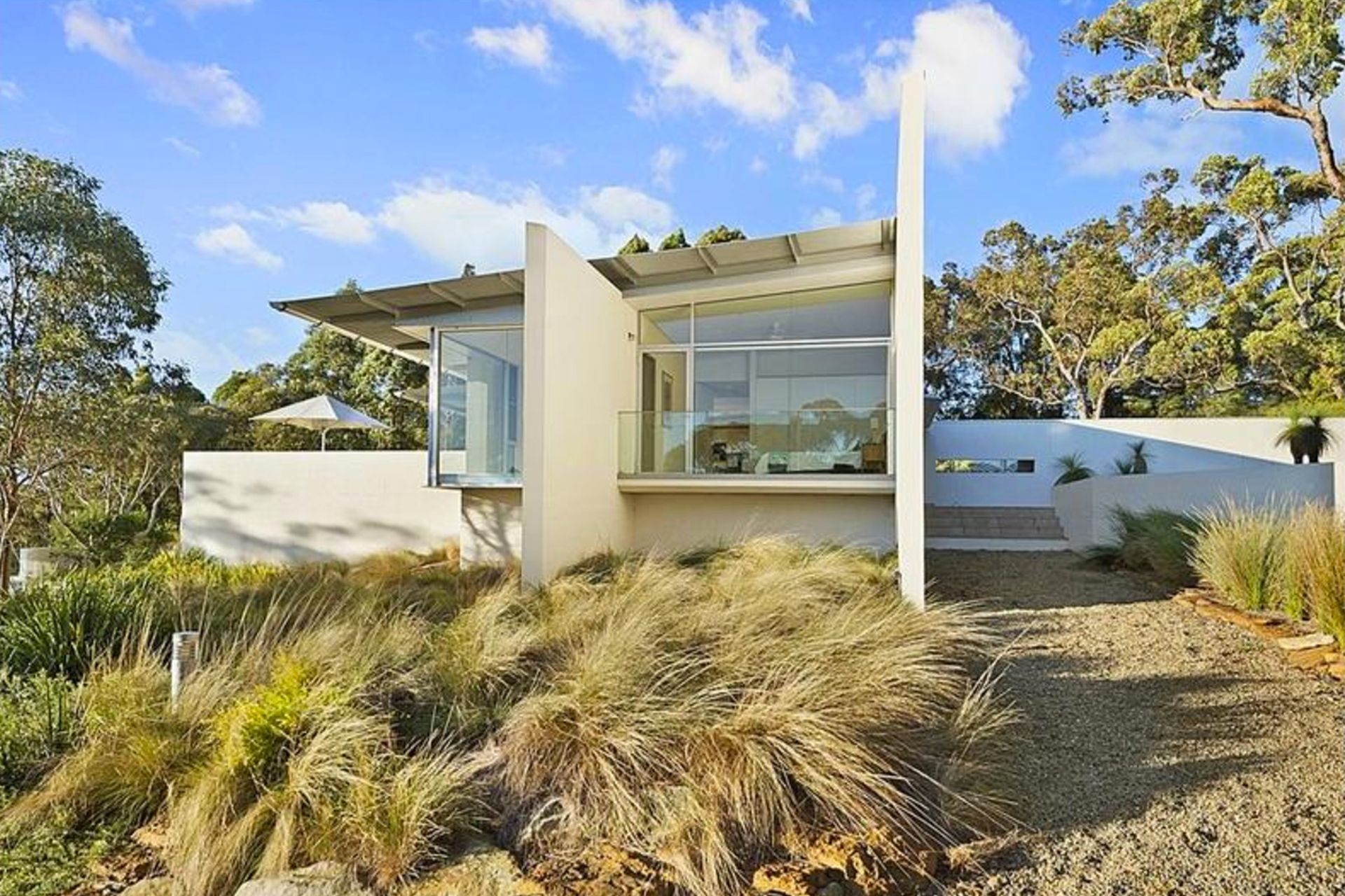 Set within the landscape.