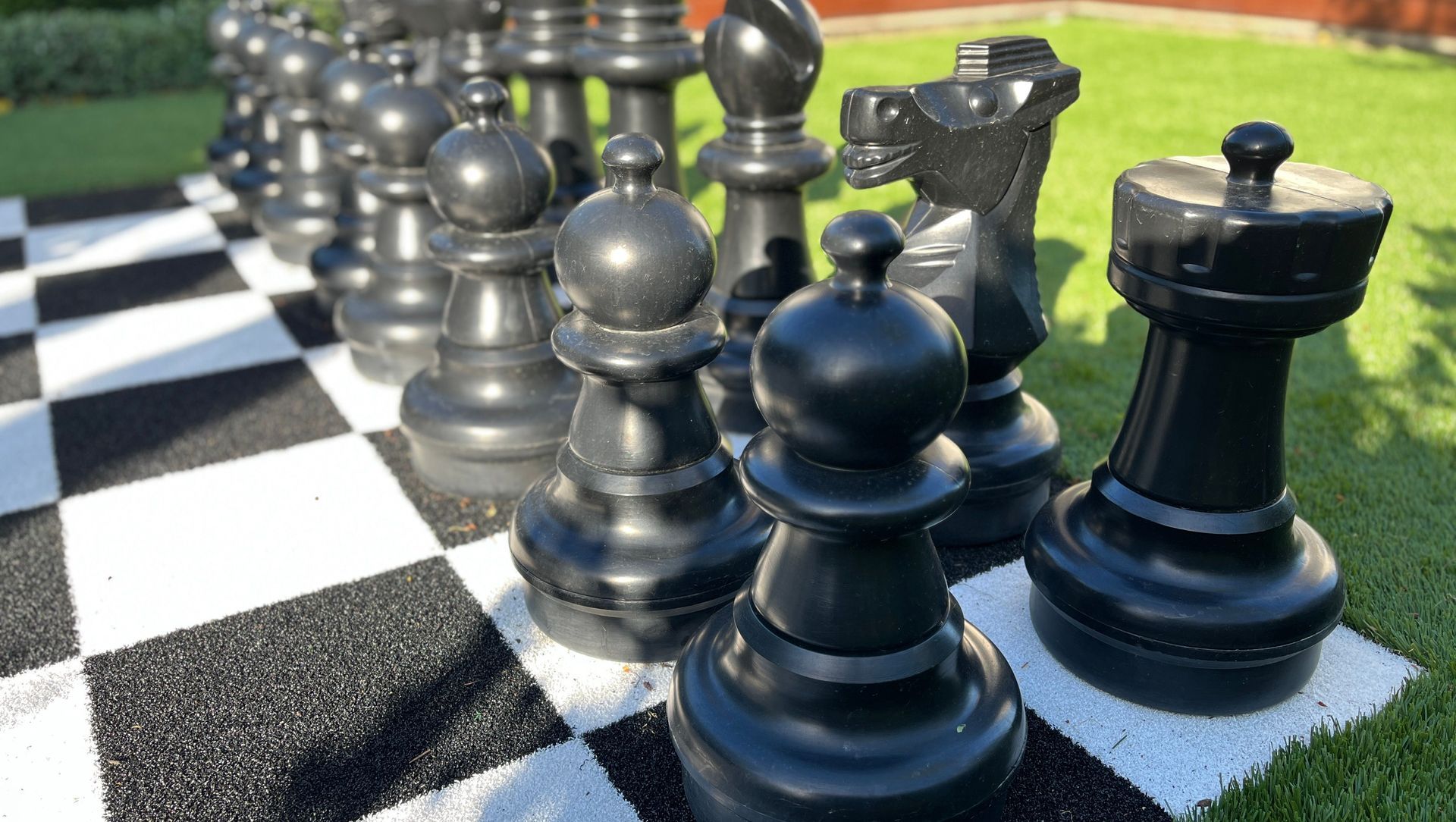 Chess Board Passion Makes Garden Difference banner