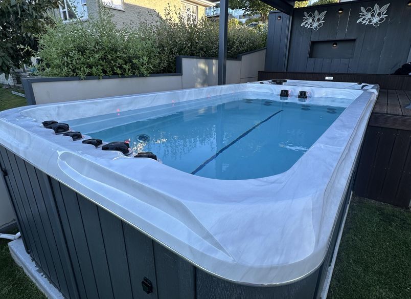 Passion Swim Spa install