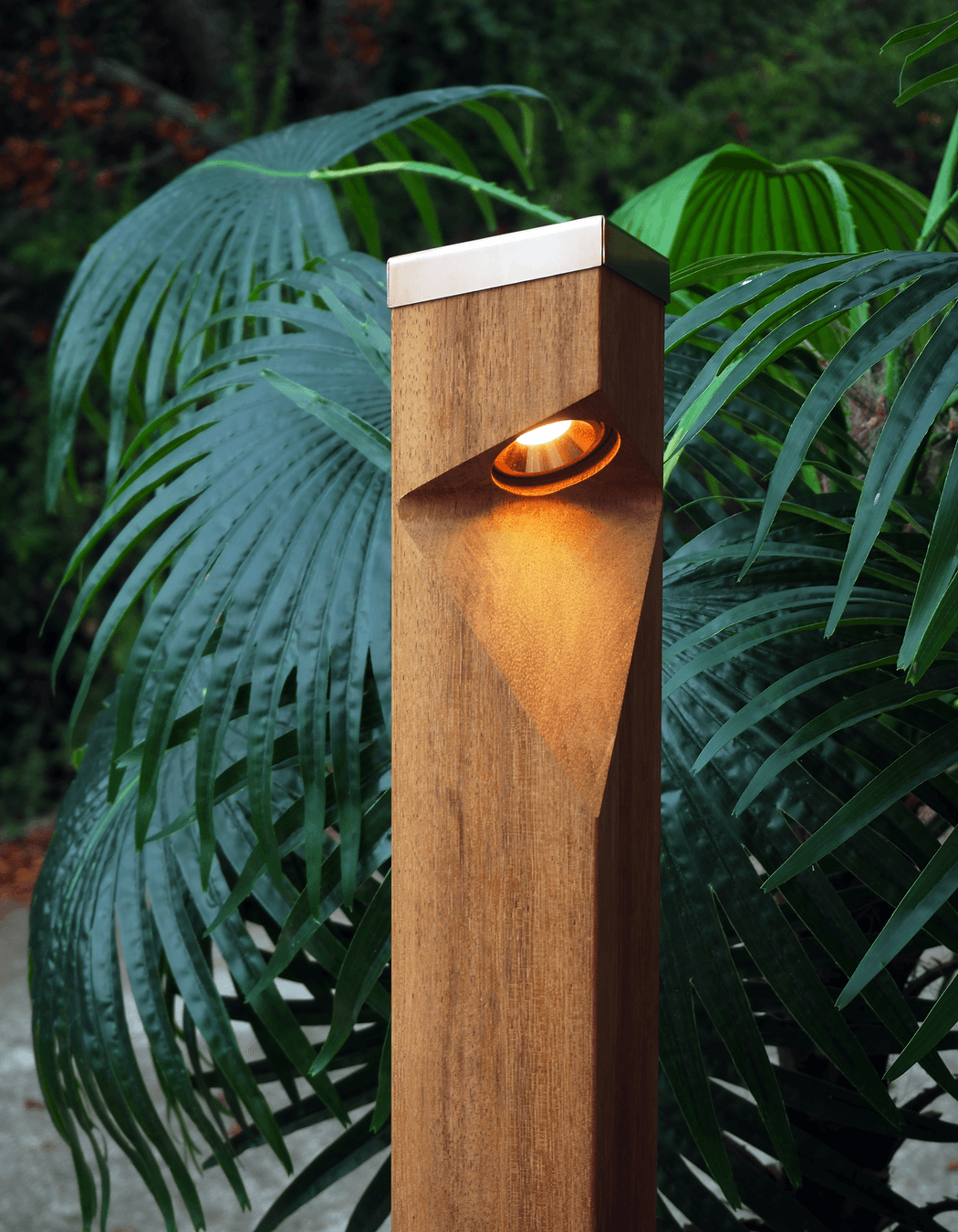 A new range of beautiful hardwood Bollards by Switch Lighting