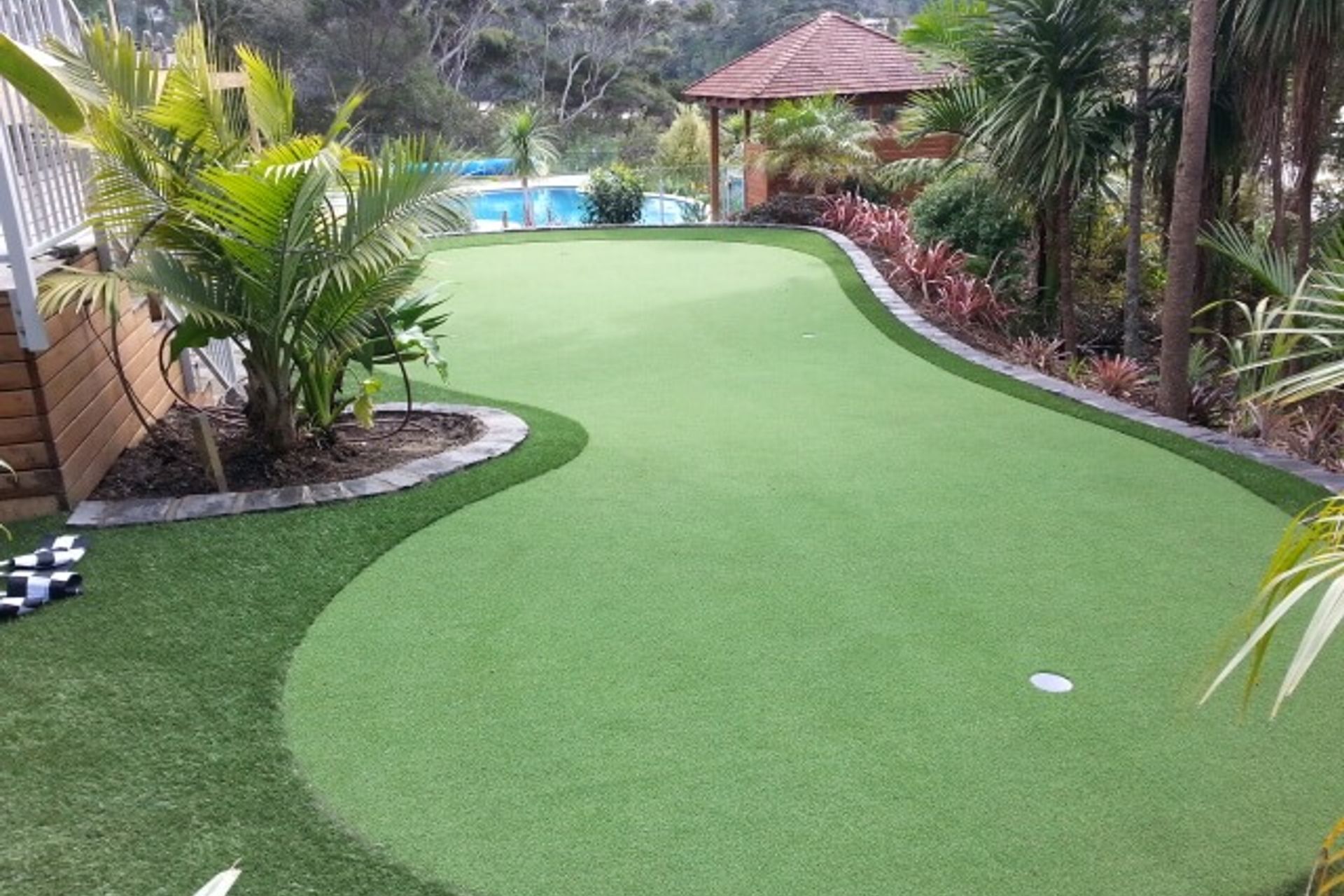 Turn your lawn into your own care-free golf green