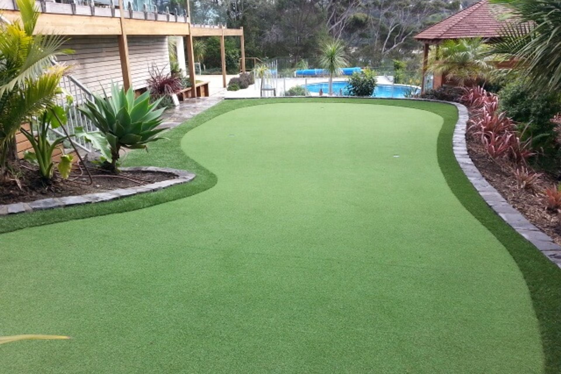 Turn your lawn into your own care-free golf green