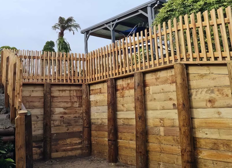 Melville Drive, Whakatane - Retaining Structure