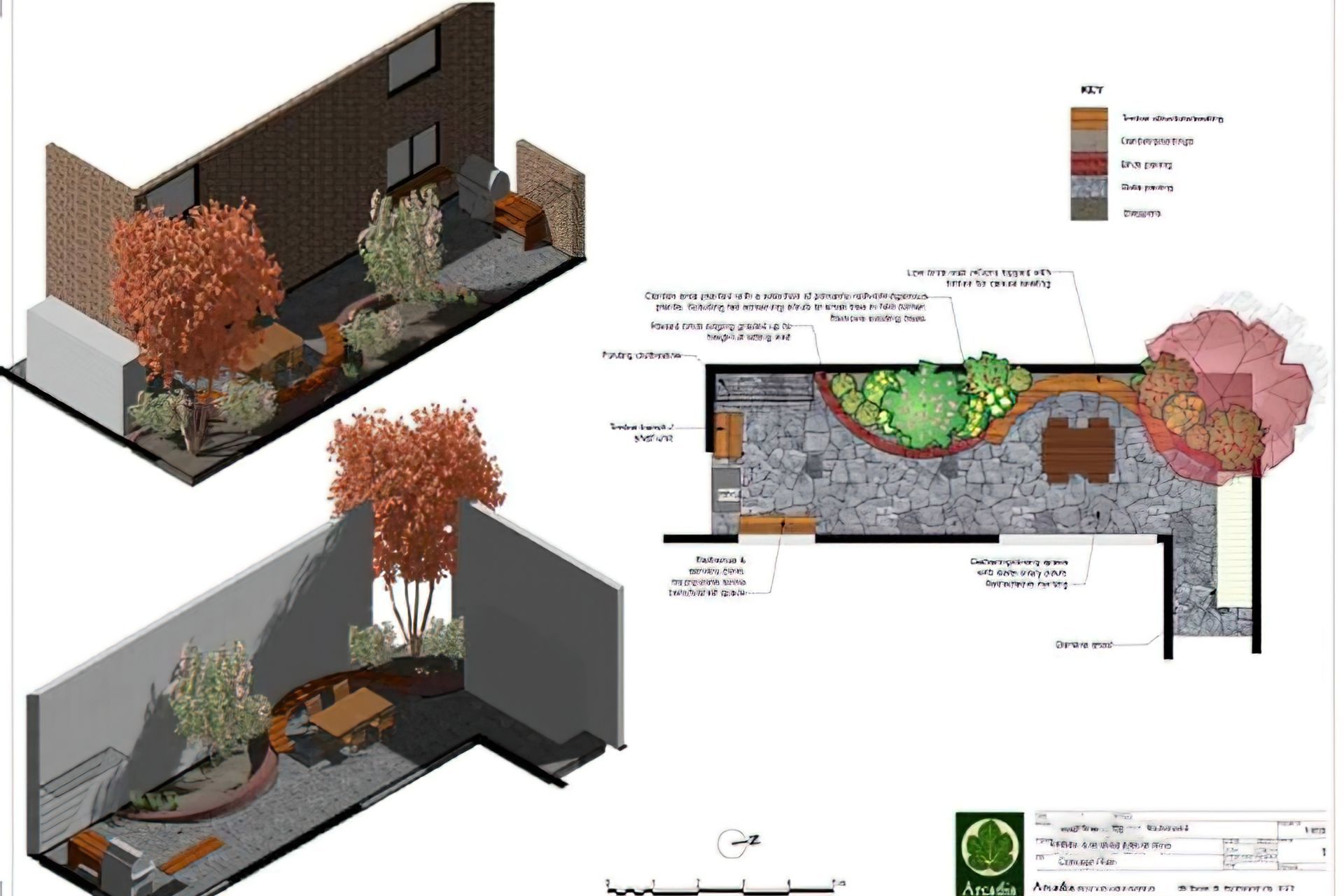 Richmond Hill Landscape concept plan