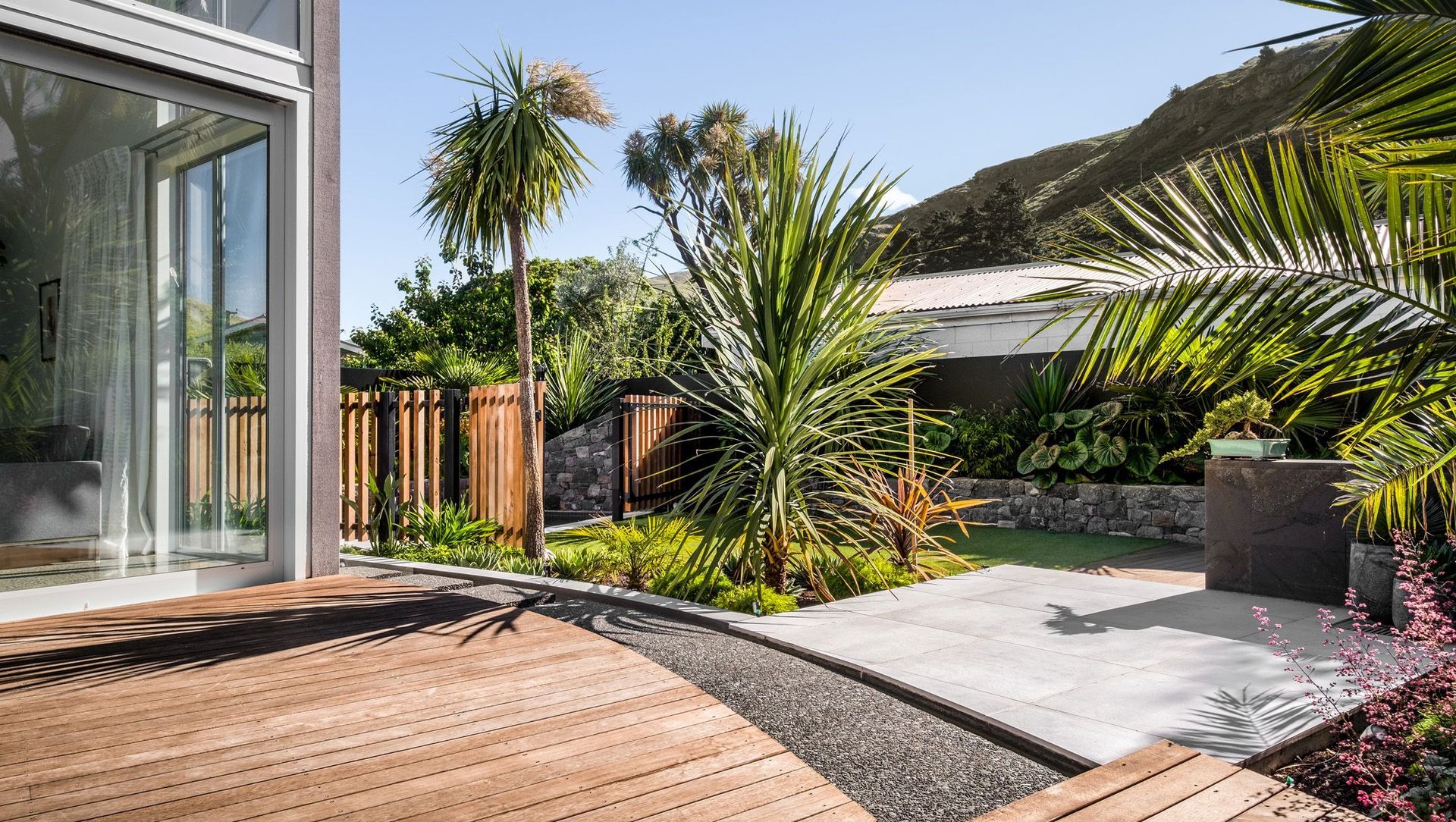 Sumner Courtyard banner