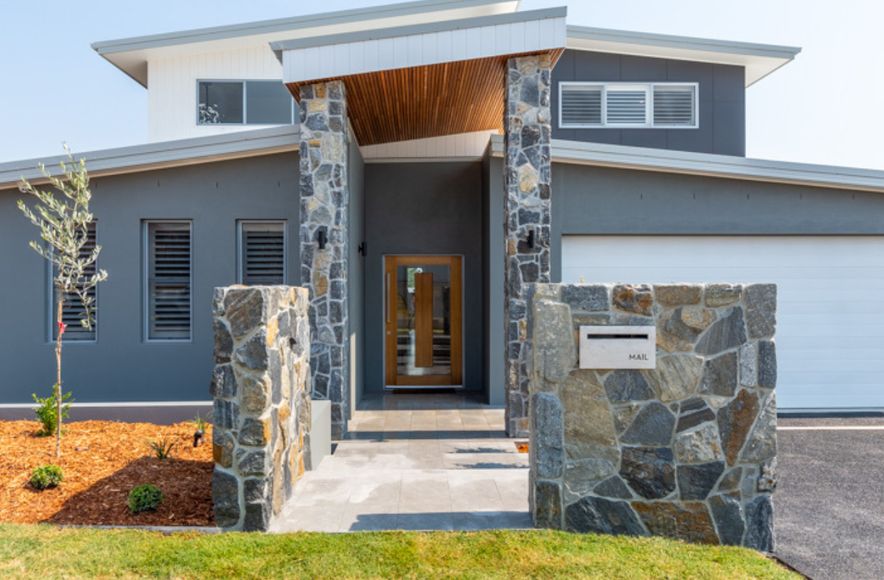 Raworth Project by Coastline Builders and Designers - Welsh Grey Stone Cladding