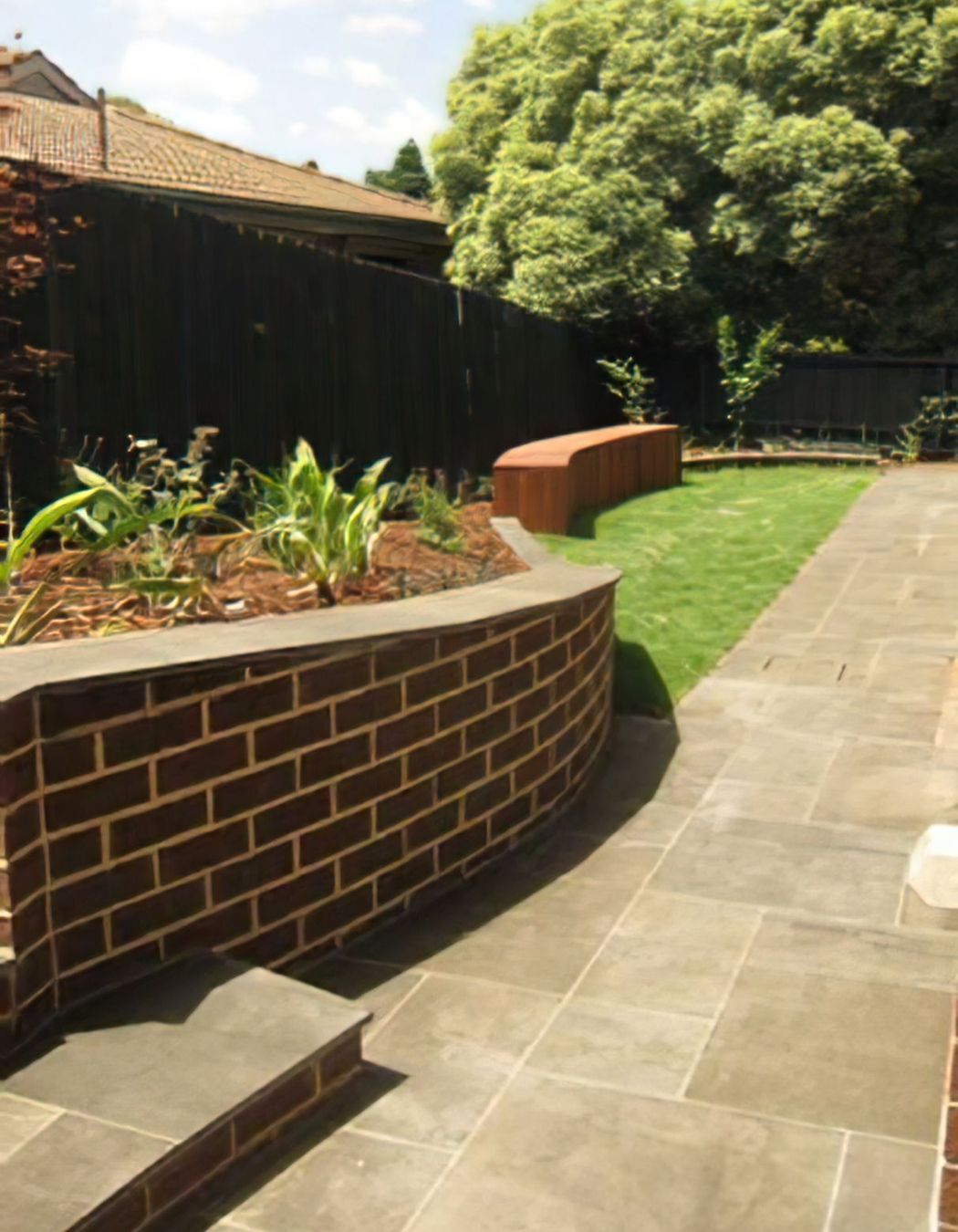 Viewbank rear landscape AFTER