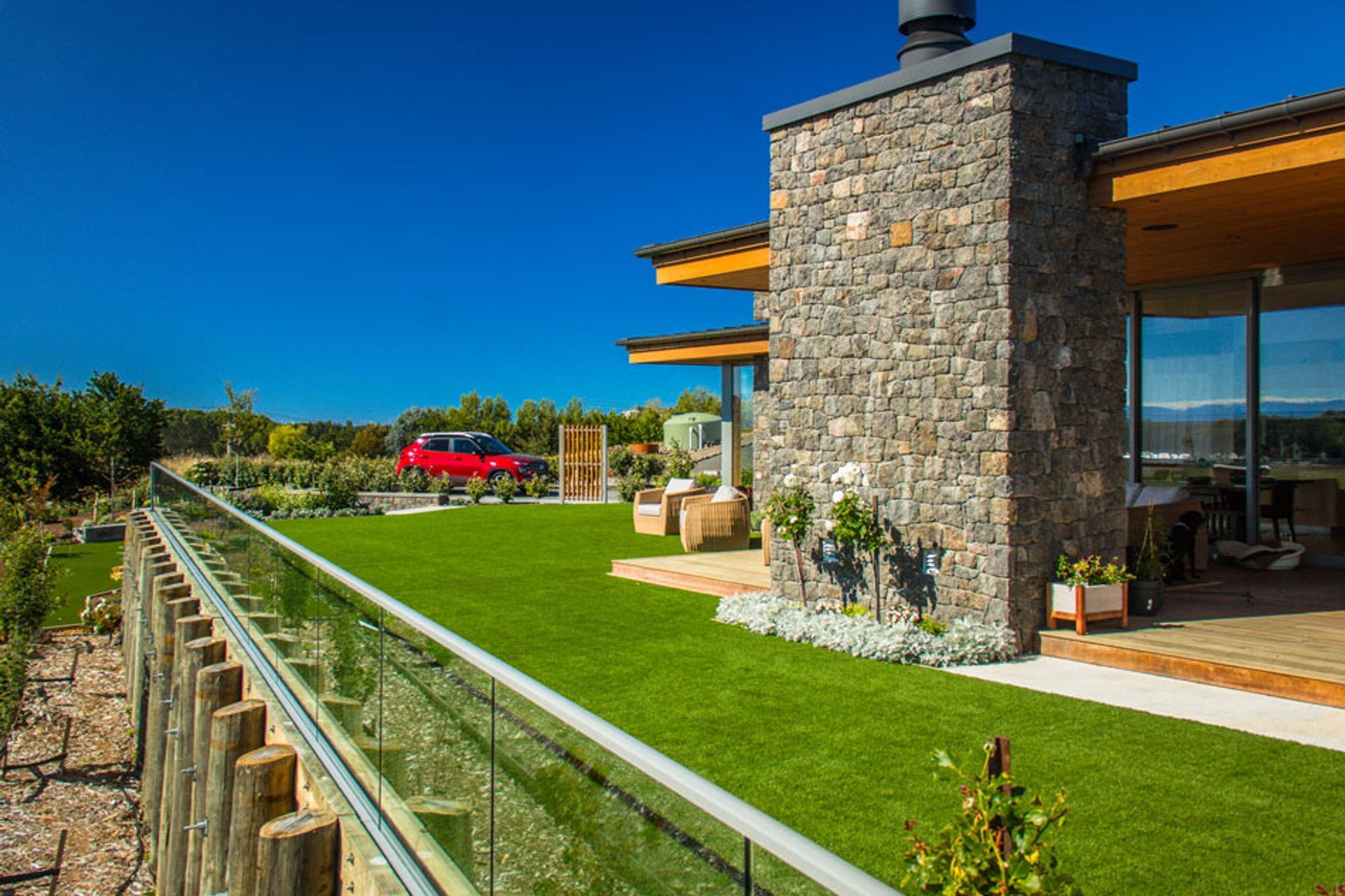 Lawns to match the dream home