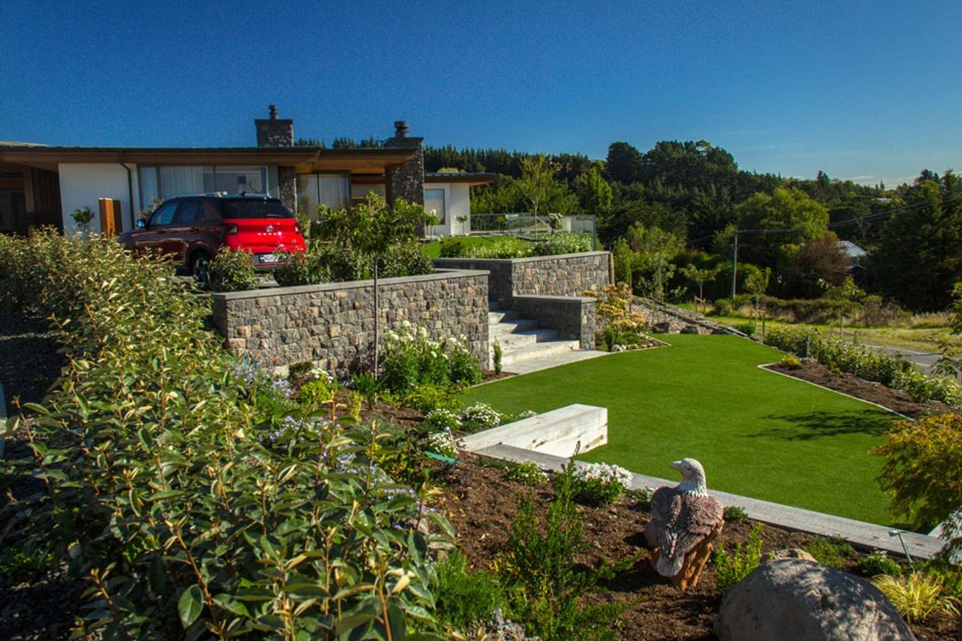 Lawns to match the dream home