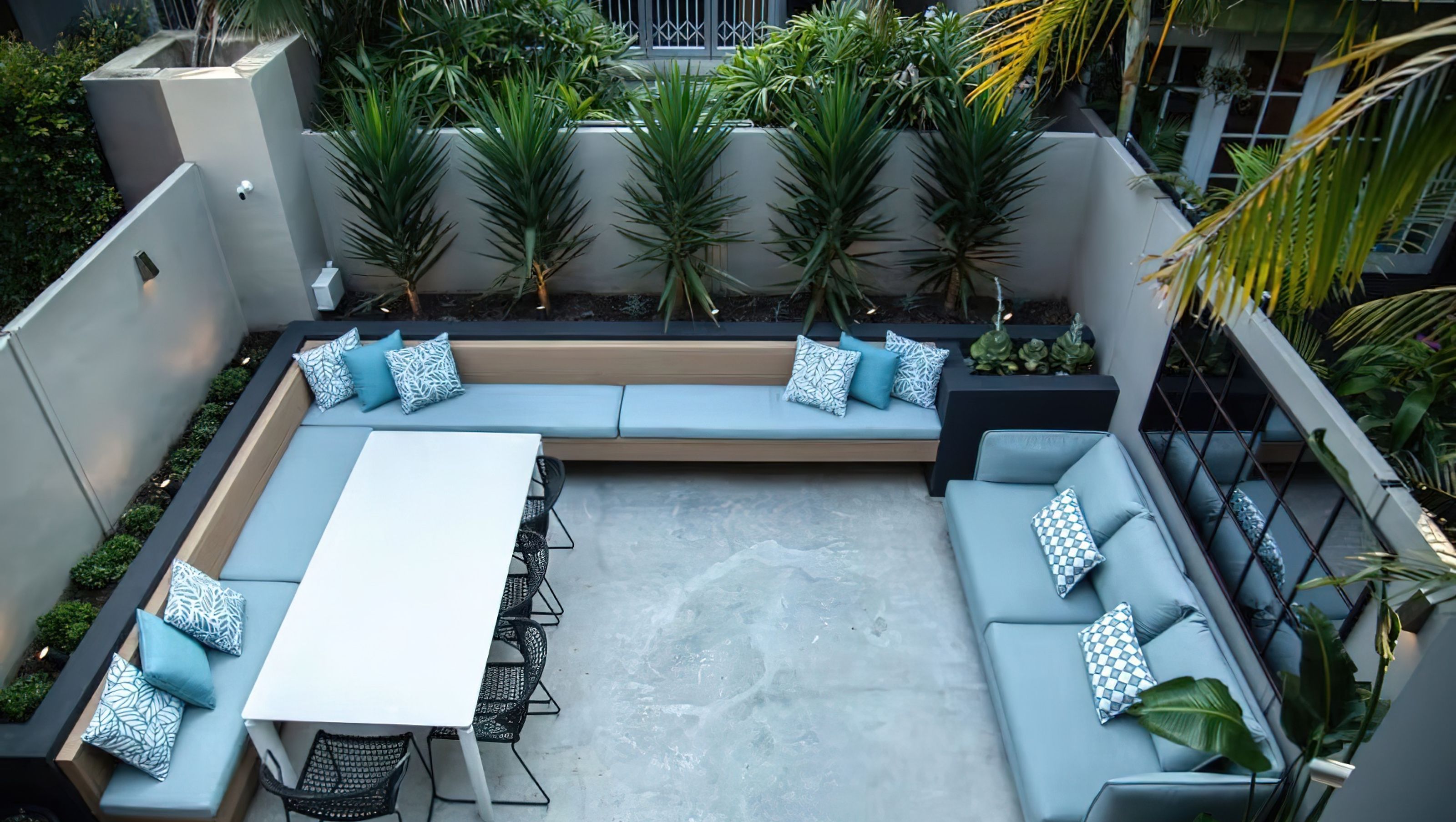 Modern Courtyard Garden
