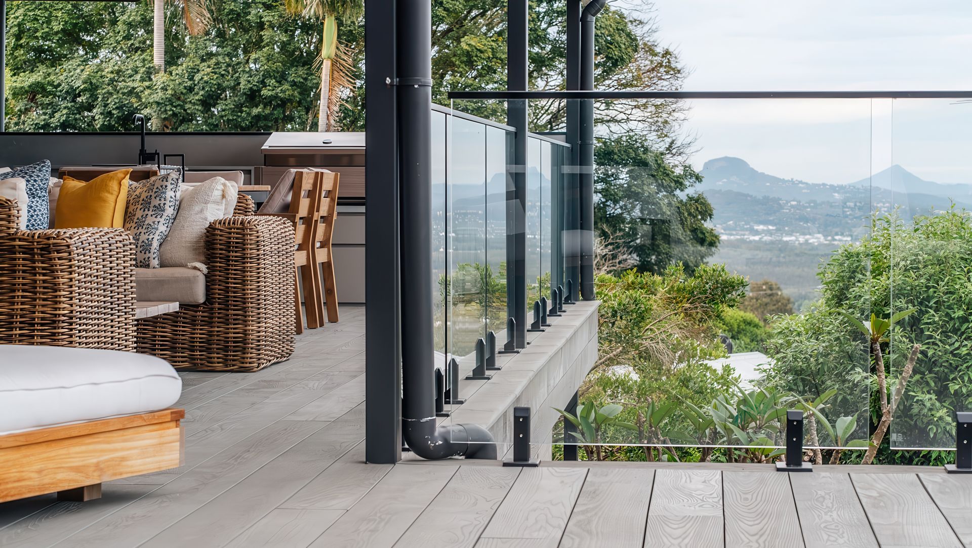 Smoked Oak Deck by Stilus Design in Budrim QLD banner