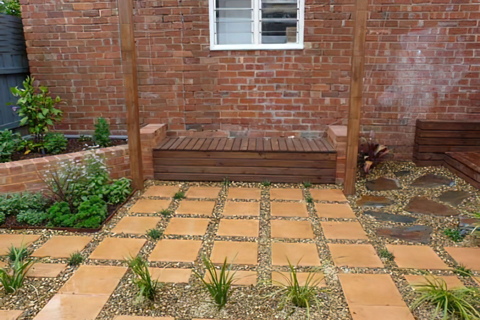 Pascoe Vale South Rear Courtyard
