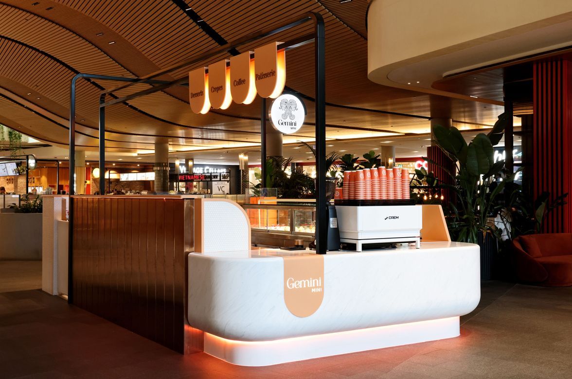 Gemini Mini Kiosk  by Urbani Design