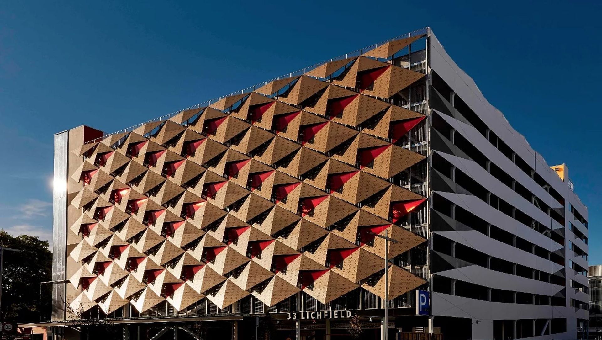 Lichfield Car Park banner