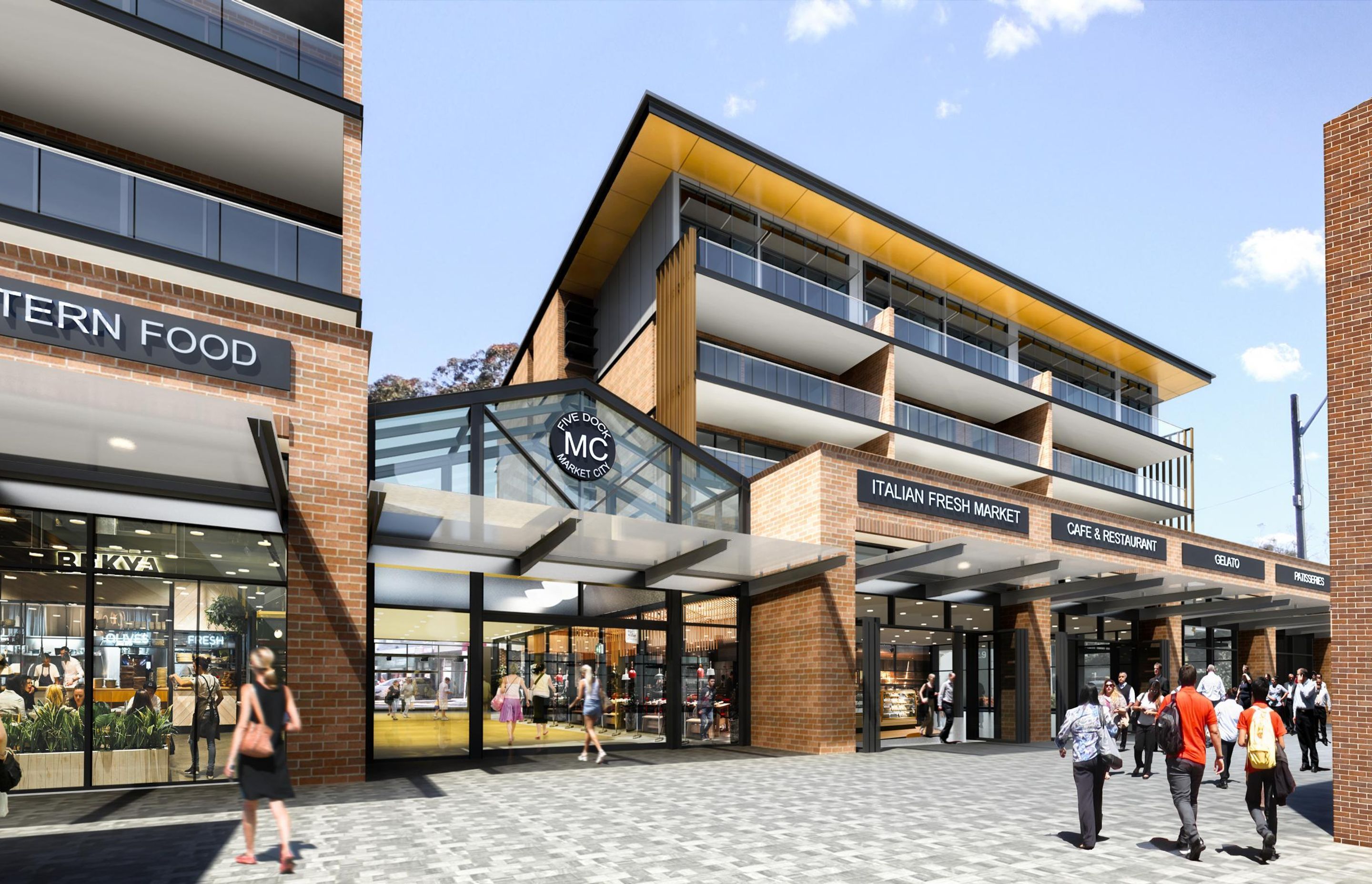 Five Dock Centre, Five Dock by Dickson Rothschild ArchiPro AU