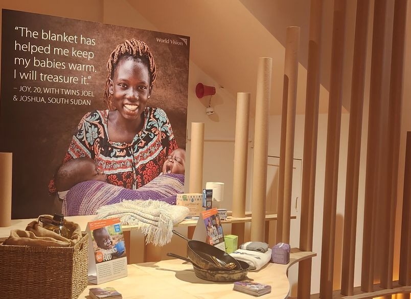 World Vision Pop-Up