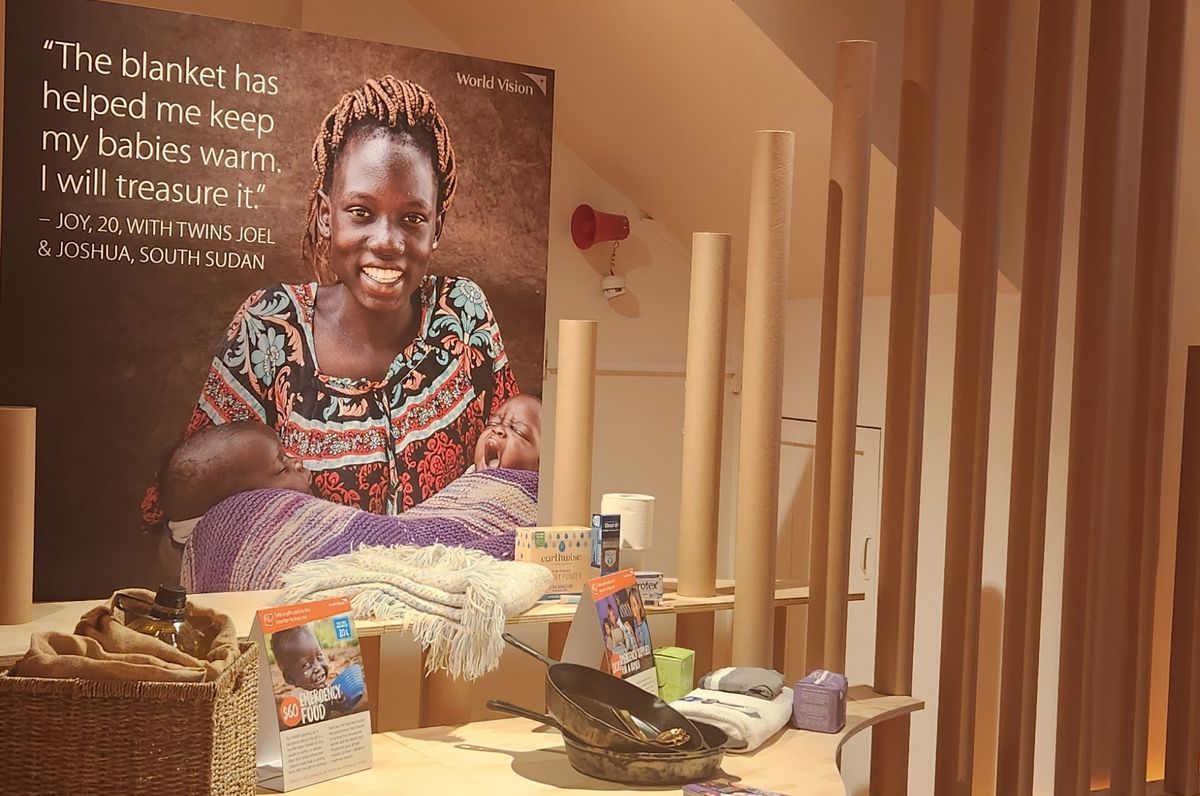 World Vision Pop-Up