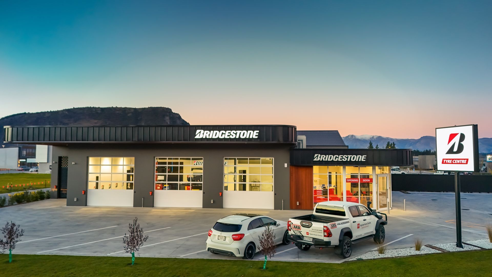 Bridgestone Wanaka banner