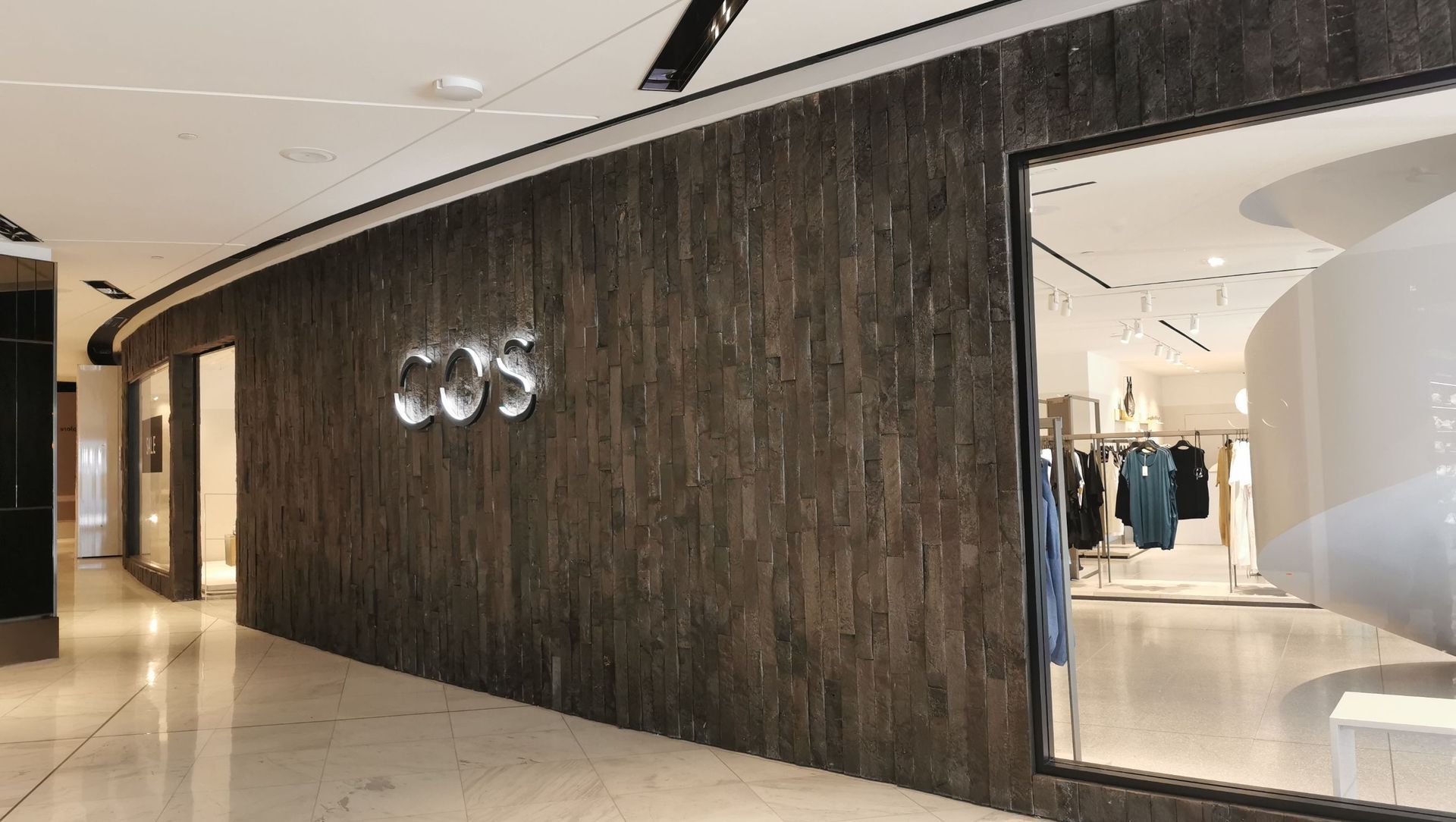 COS Westfield New Market banner