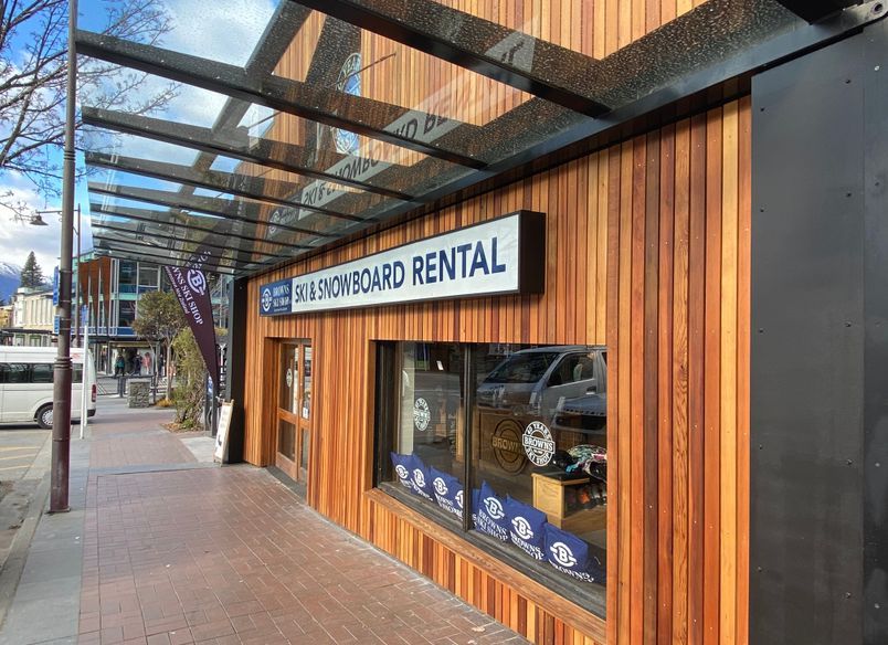 Browns Ski Shop Queenstown Renovation