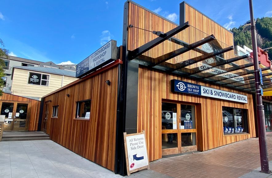 Browns Ski Shop Queenstown Renovation