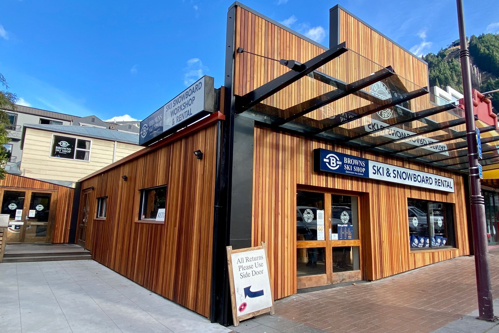 Browns Ski Shop Queenstown Renovation