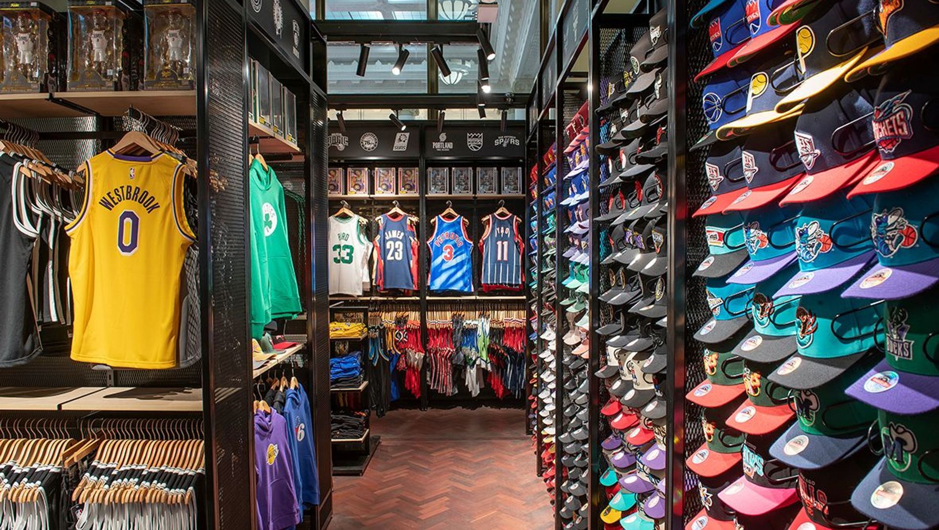 NBA Store Sydney banner