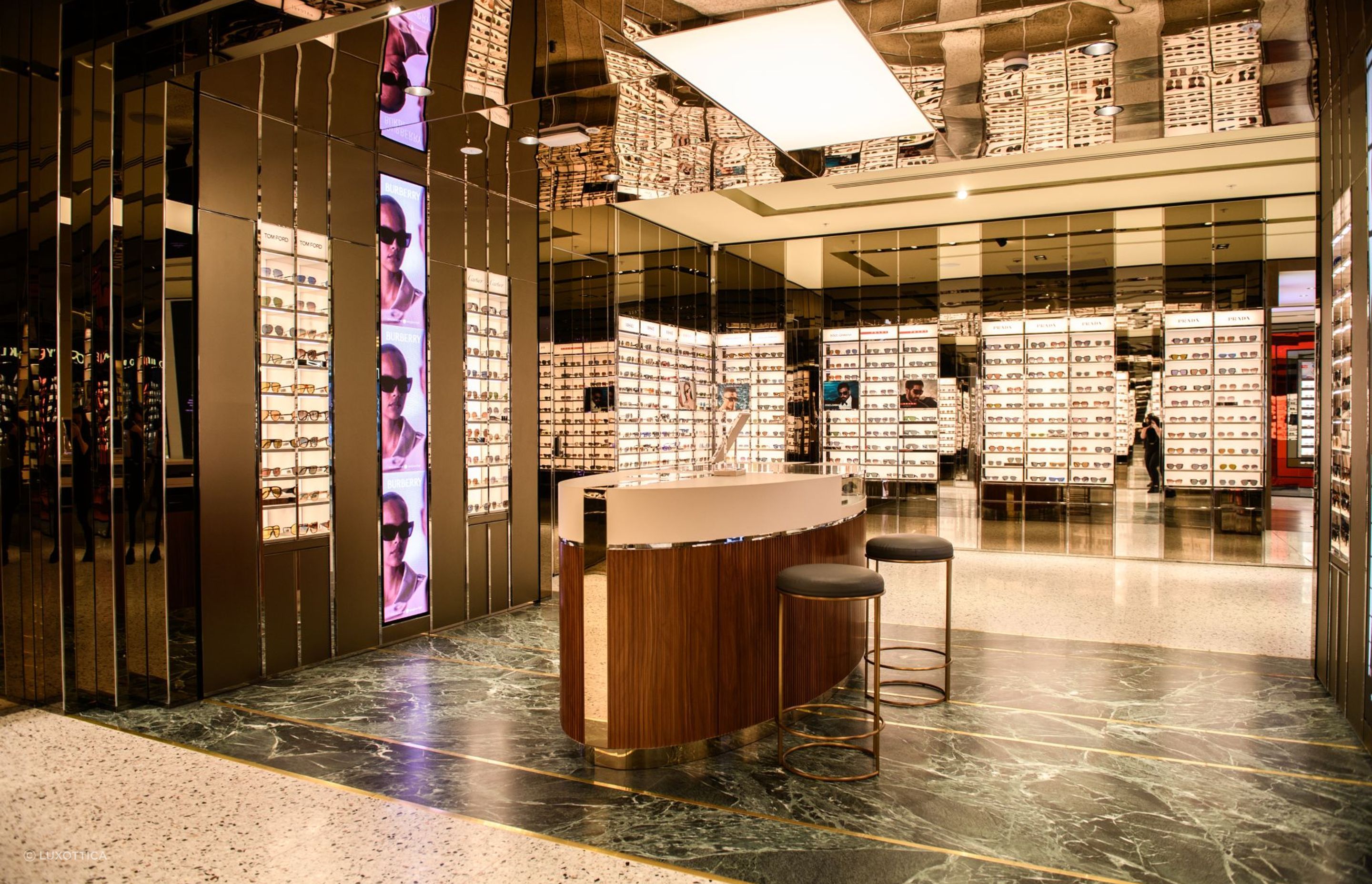 Sunglass Hut Flagship Sydney CBD by Inco Studio ArchiPro AU