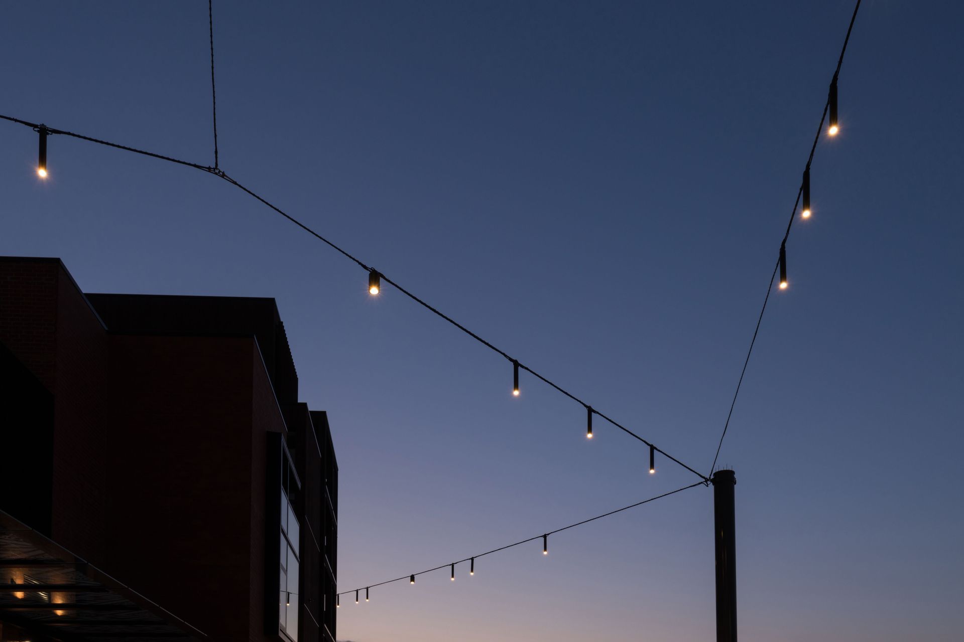 Tiramarama Way Catenary Wire Lighting