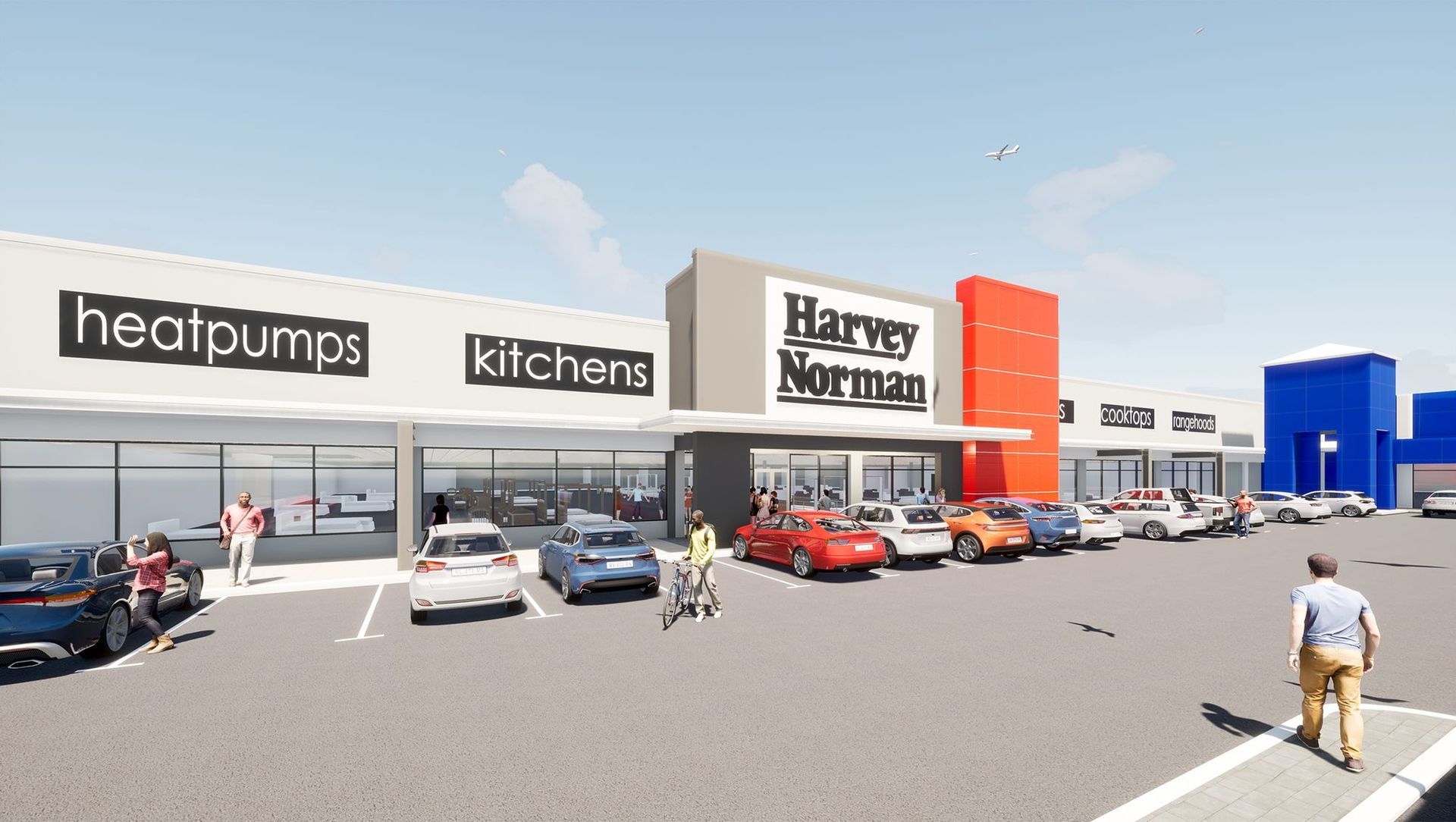 Harvey Norman Mt Wellington banner