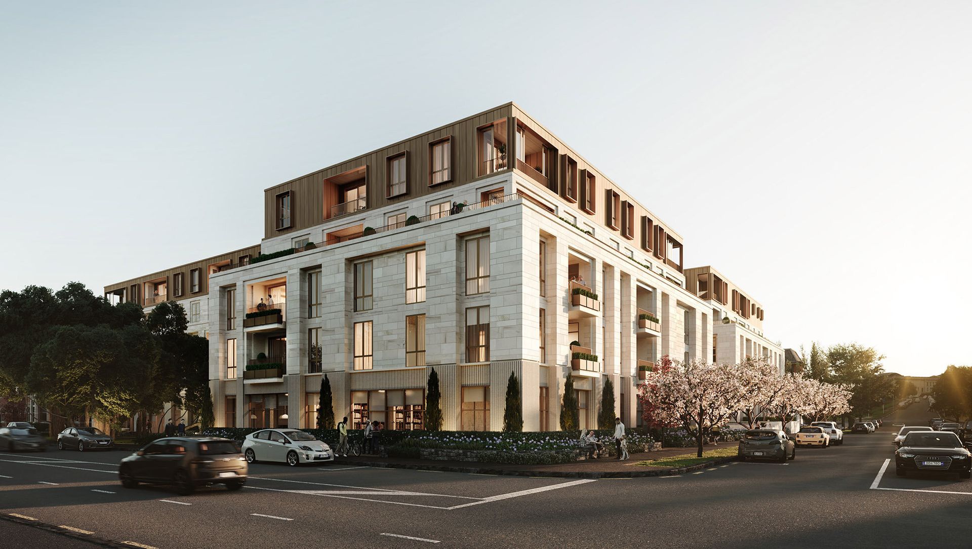 The Foundation Precinct, Parnell banner