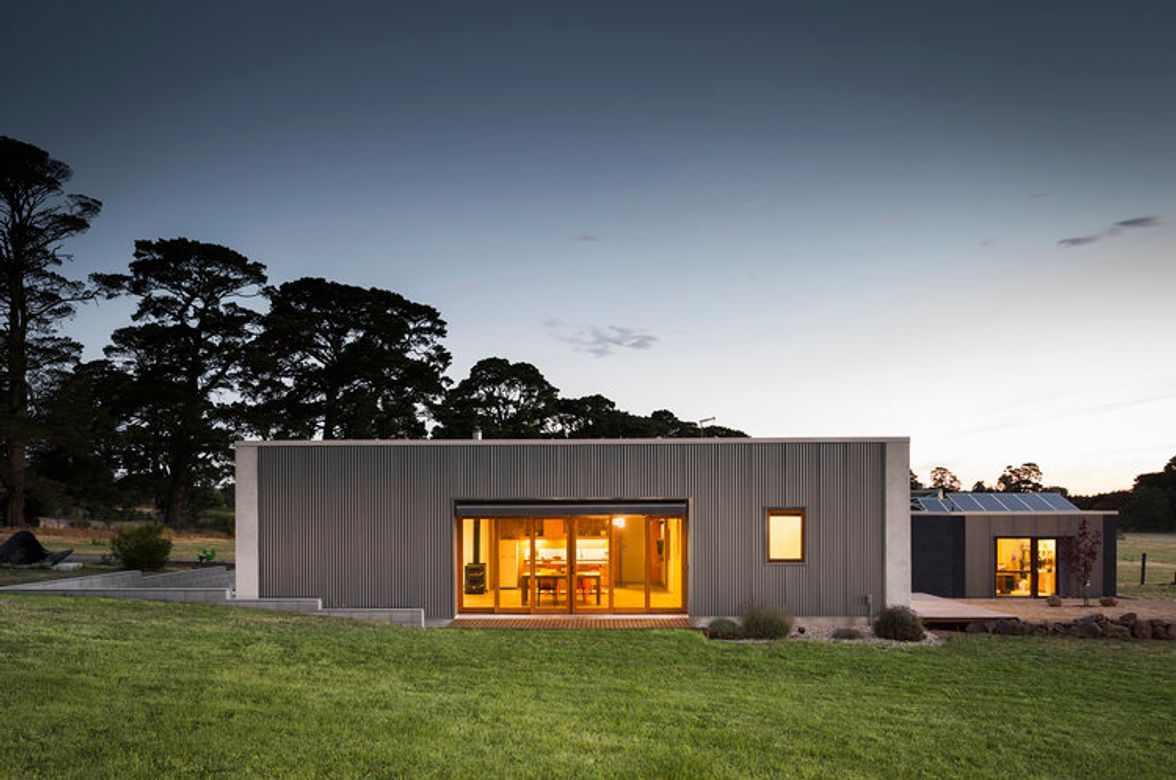 Modern Strawbale House